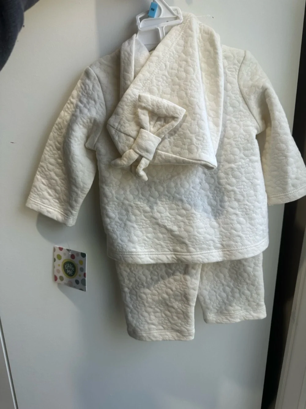 Little Me quilted hooded